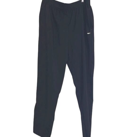 Jockey Sport Black Athletic Pants XL With Zippered Ankles & Drawstring Waist - Picture 1 of 12